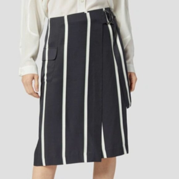 Equipment Raysa Silk Blend Wrap Skirt Size 6 - Picture 1 of 8